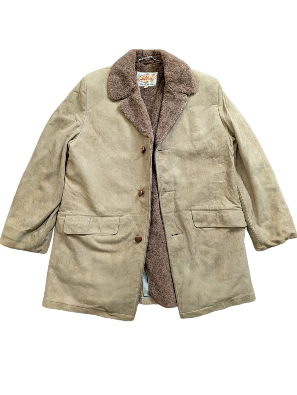 Lakeland Sportswear Mens Tan Brown Ramskin Rogue Leather Rancher Jacket Size 42